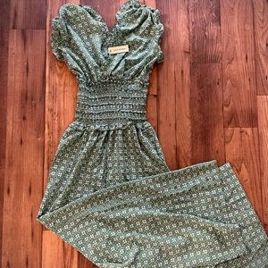 Max Studio Chiffon Jumpsuit with pockets - NWT